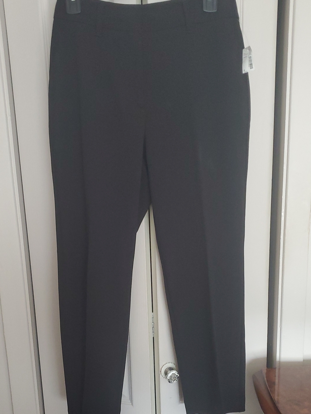 3 Classic Women's Black Straight-Leg Dress Pants
